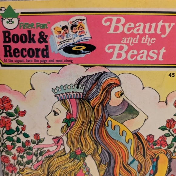 Peter Pan Beauty and the Beast Book & Record - Picture 3 of 8